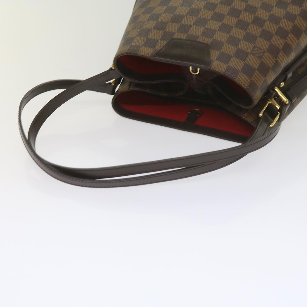 LOUIS VUITTON Damier Ebene Cabas Rivington Shoulder Bag N41108 LV Auth 60089A