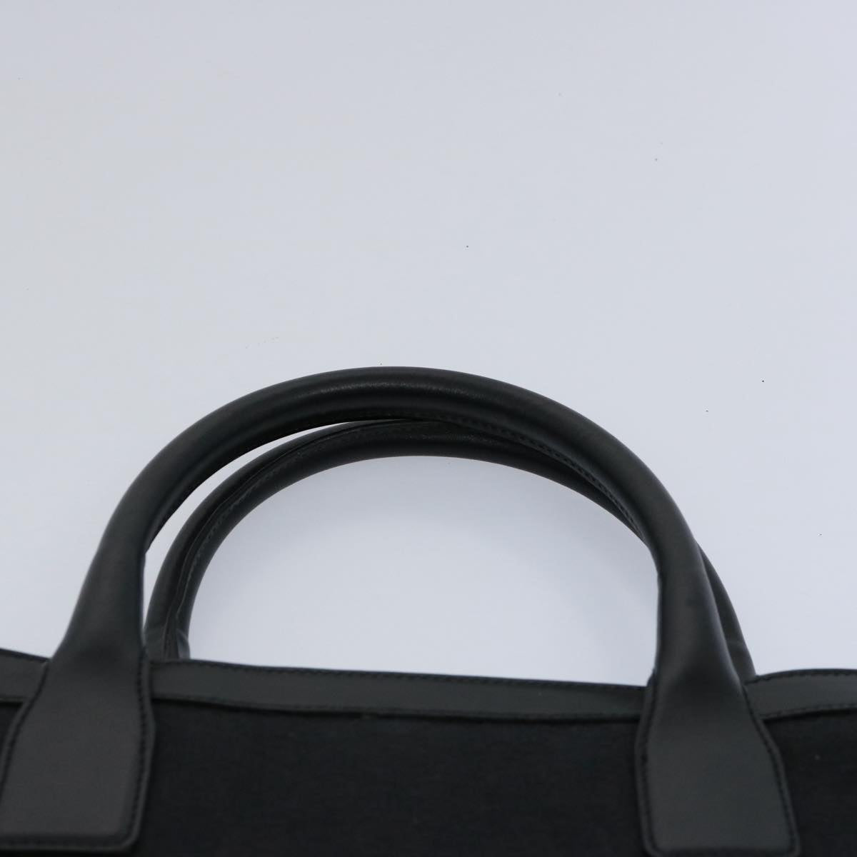 GUCCI GG Canvas Hand Bag Black 001 1098 Auth 60092