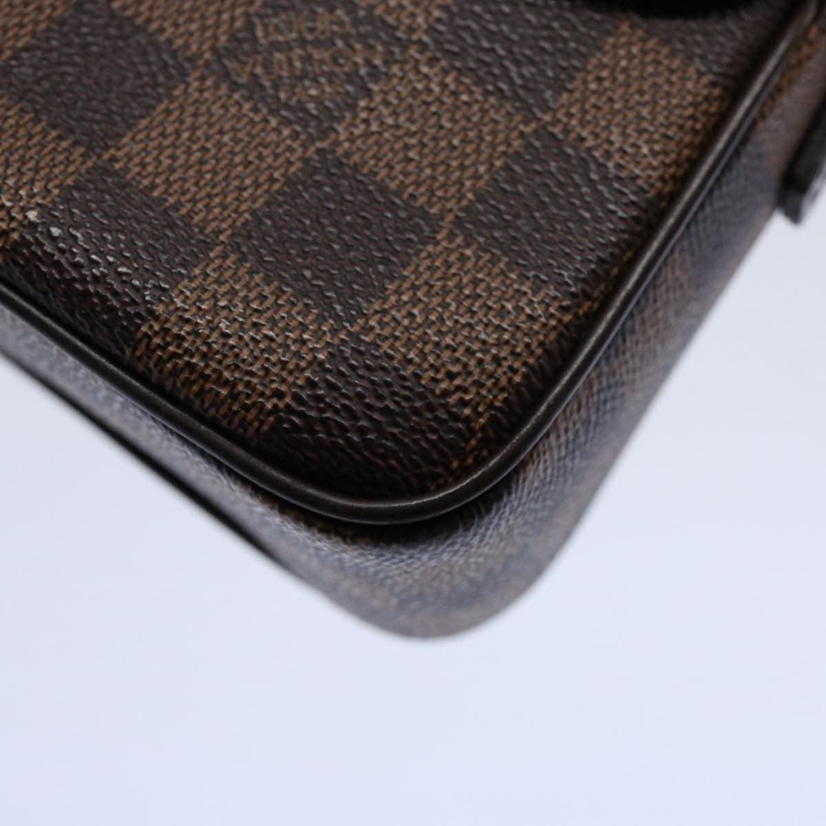 LOUIS VUITTON Damier Ebene Recoleta Shoulder Bag N51299 LV Auth 60093S