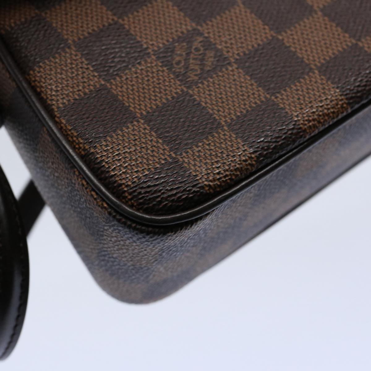 LOUIS VUITTON Damier Ebene Recoleta Shoulder Bag N51299 LV Auth 60093S