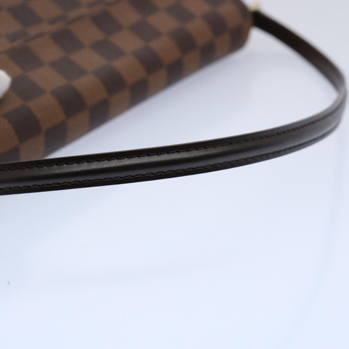 LOUIS VUITTON Damier Ebene Recoleta Shoulder Bag N51299 LV Auth 60093S