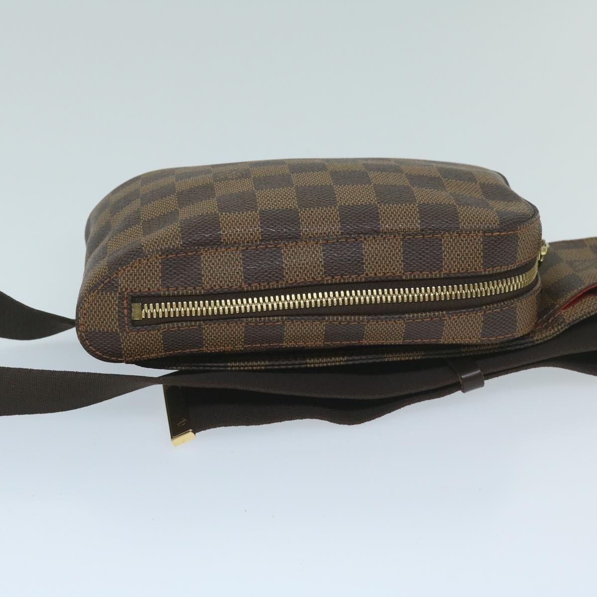 LOUIS VUITTON Damier Ebene Geronimos Shoulder Bag N51994 LV Auth 60117