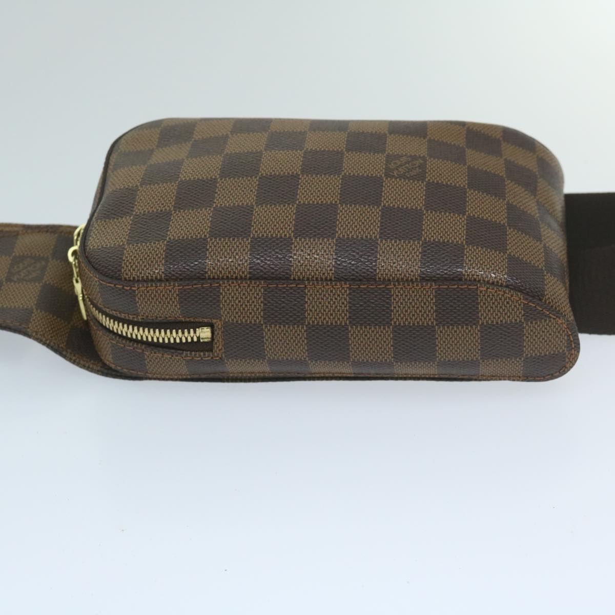 LOUIS VUITTON Damier Ebene Geronimos Shoulder Bag N51994 LV Auth 60117