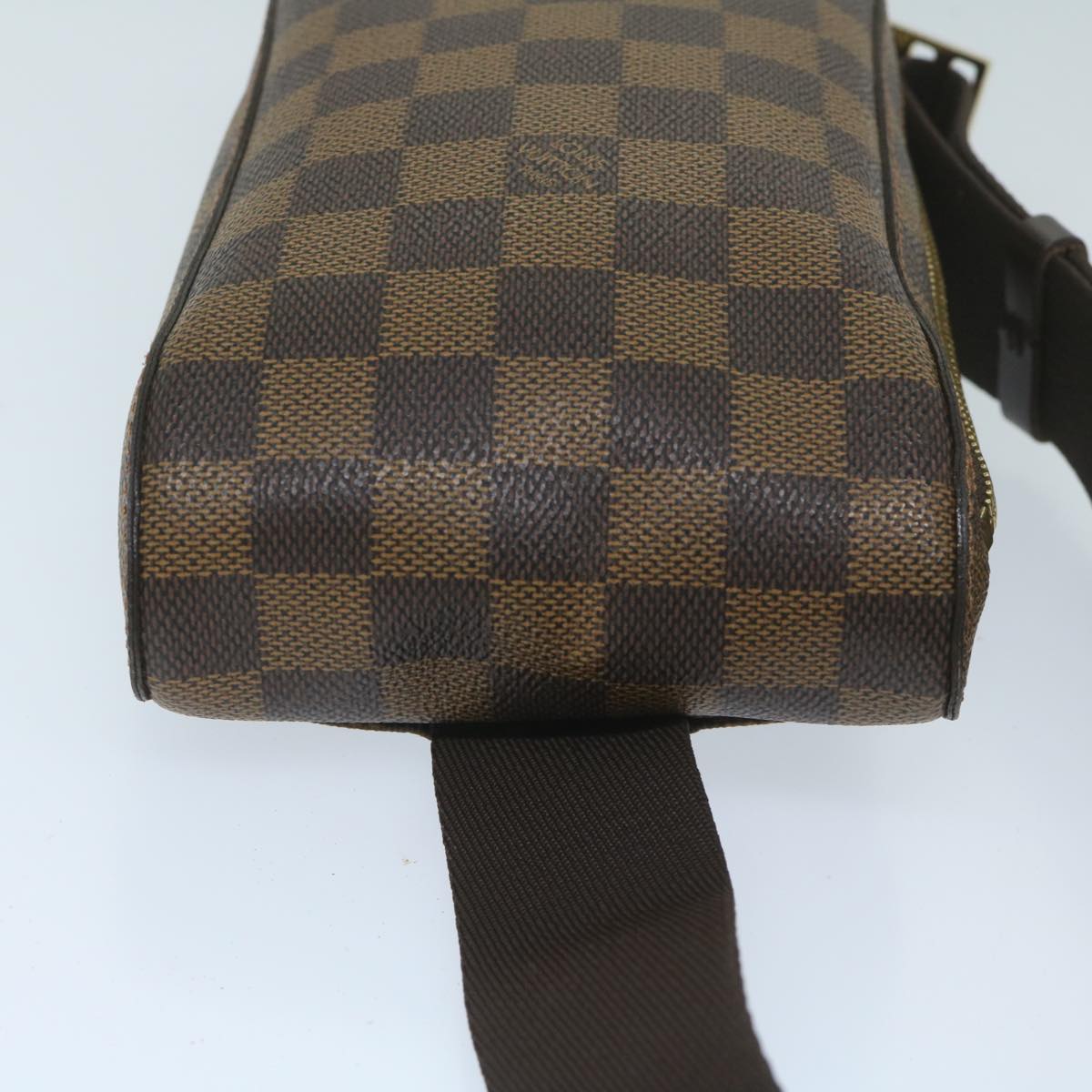 LOUIS VUITTON Damier Ebene Geronimos Shoulder Bag N51994 LV Auth 60117