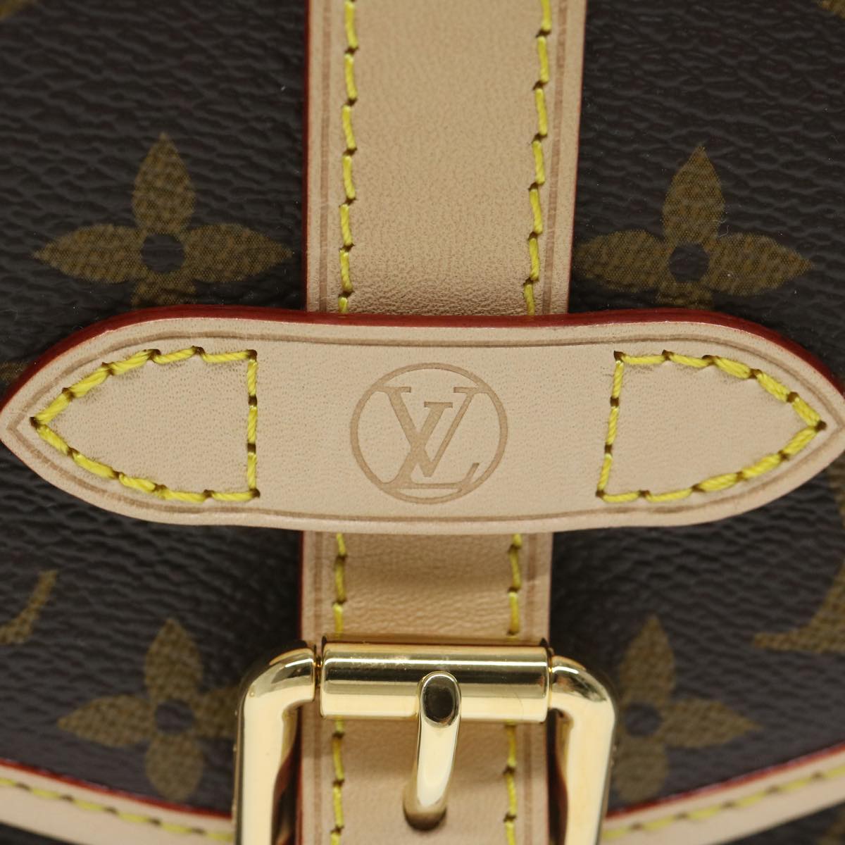 LOUIS VUITTON Monogram Saumur BB Shoulder Bag M46740 LV Auth 60129S