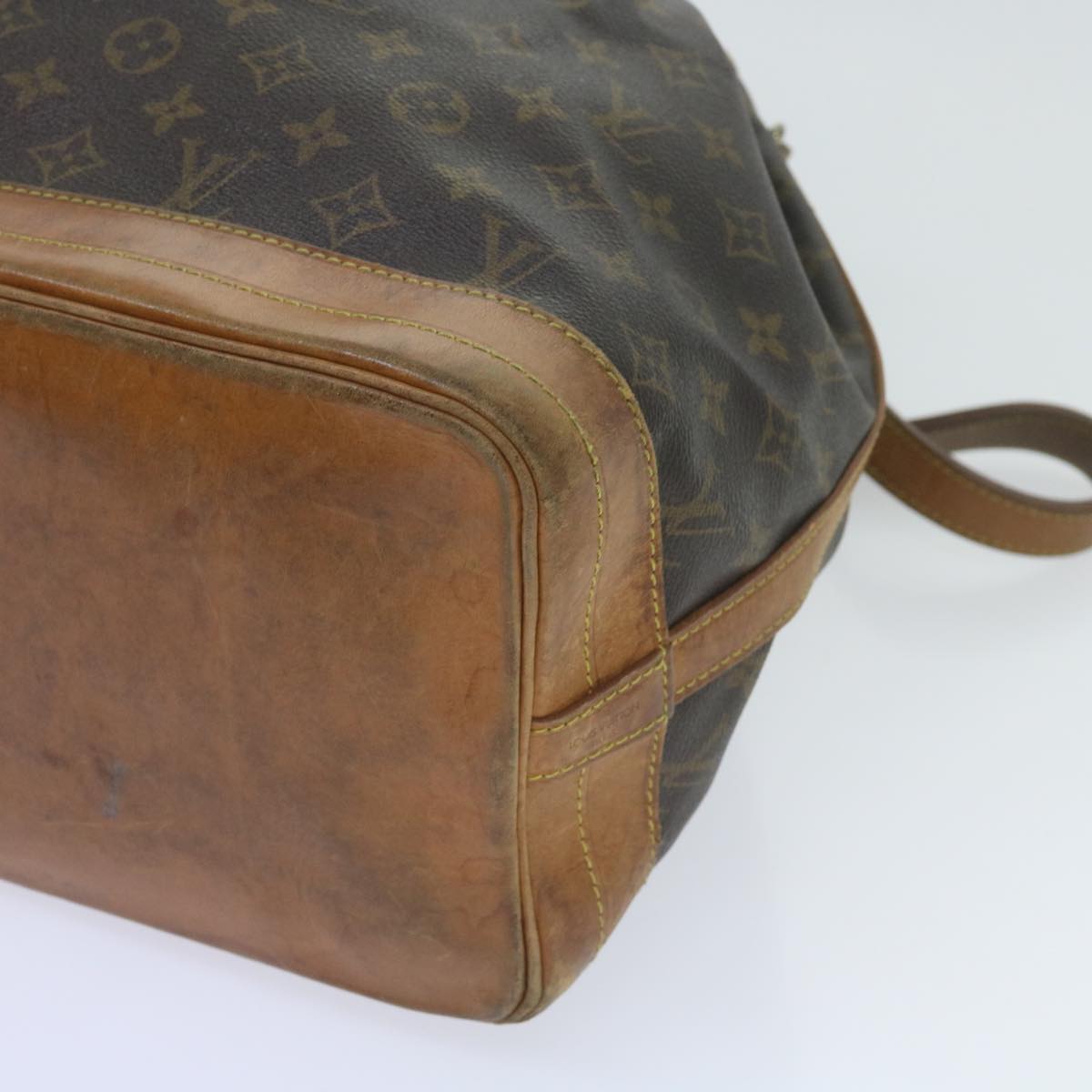 LOUIS VUITTON Monogram Noe Shoulder Bag M42224 LV Auth 60135