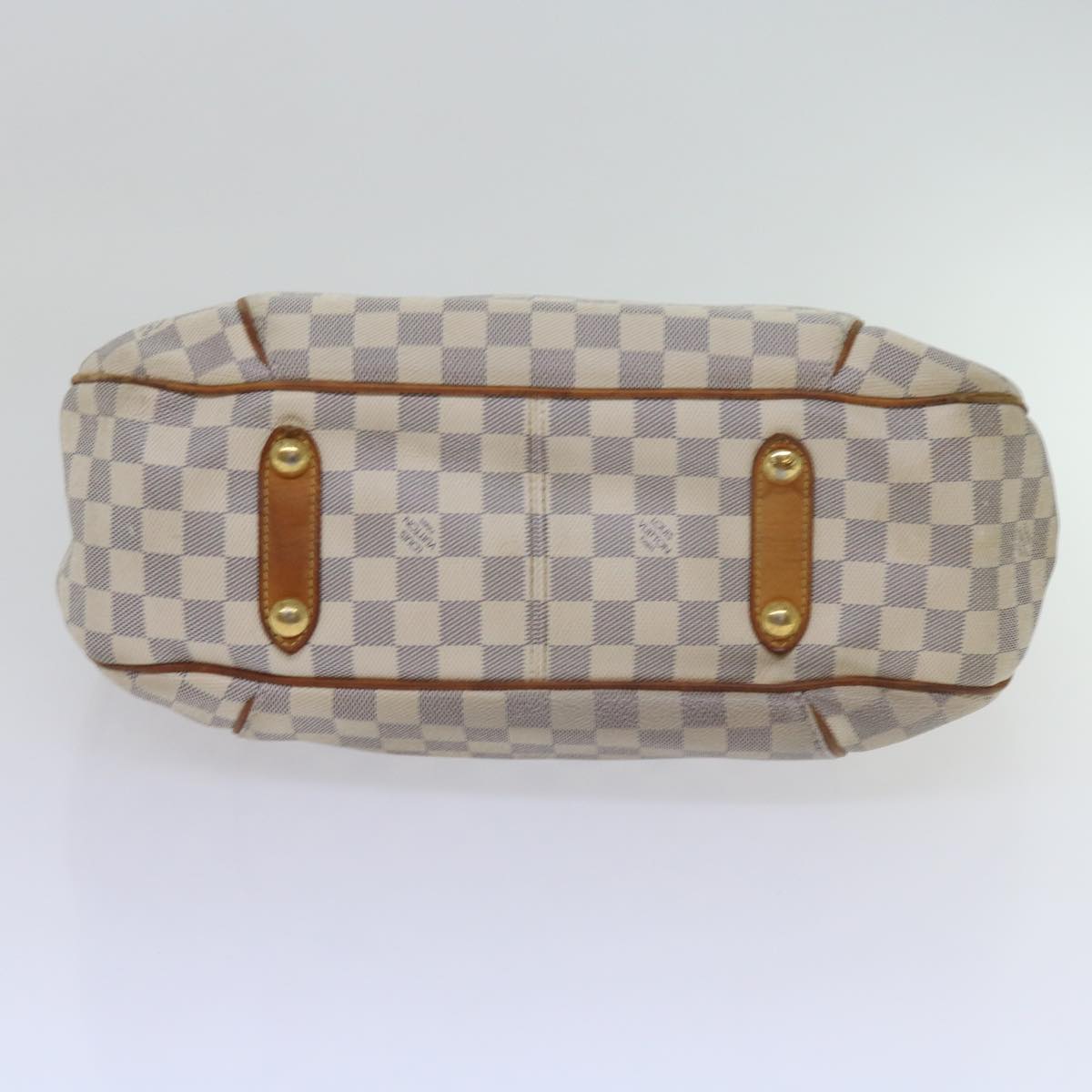 LOUIS VUITTON Damier Azur Galliera PM Shoulder Bag N55215 LV Auth 60160