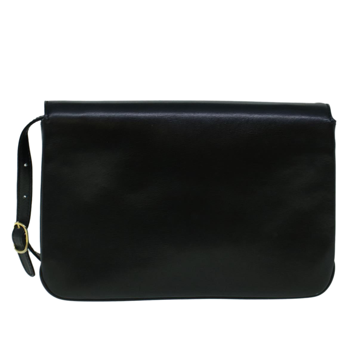 BALLY Shoulder Bag Leather Black Auth 60178 - 0