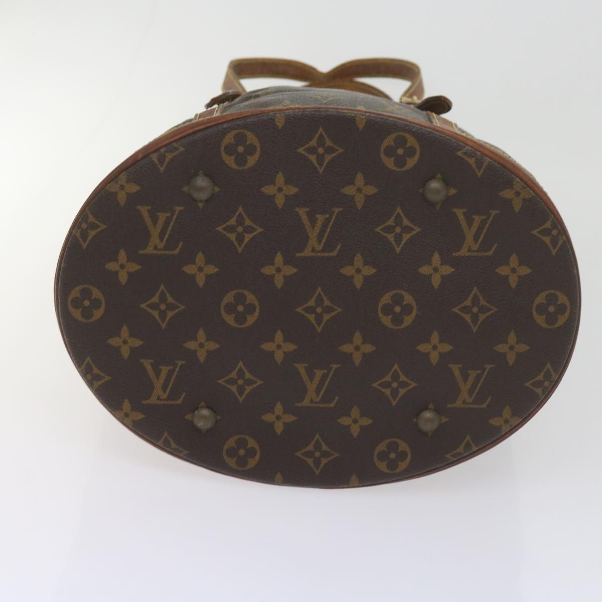 LOUIS VUITTON Monogram Bucket GM Shoulder Bag M42236 LV Auth 60180