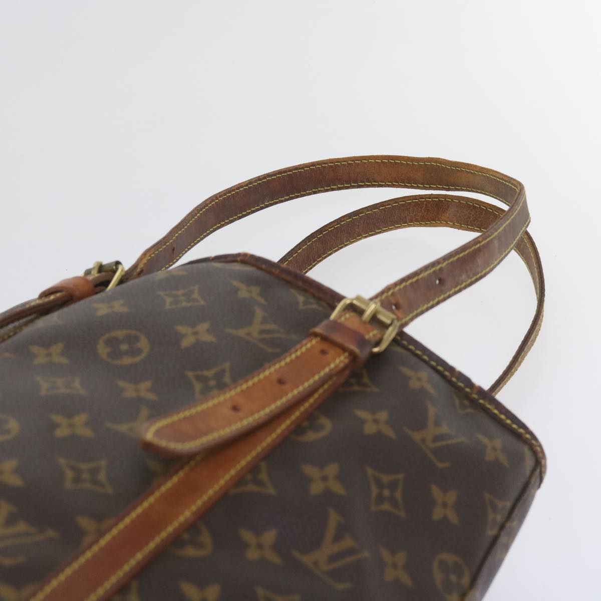 LOUIS VUITTON Monogram Bucket GM Shoulder Bag M42236 LV Auth 60180