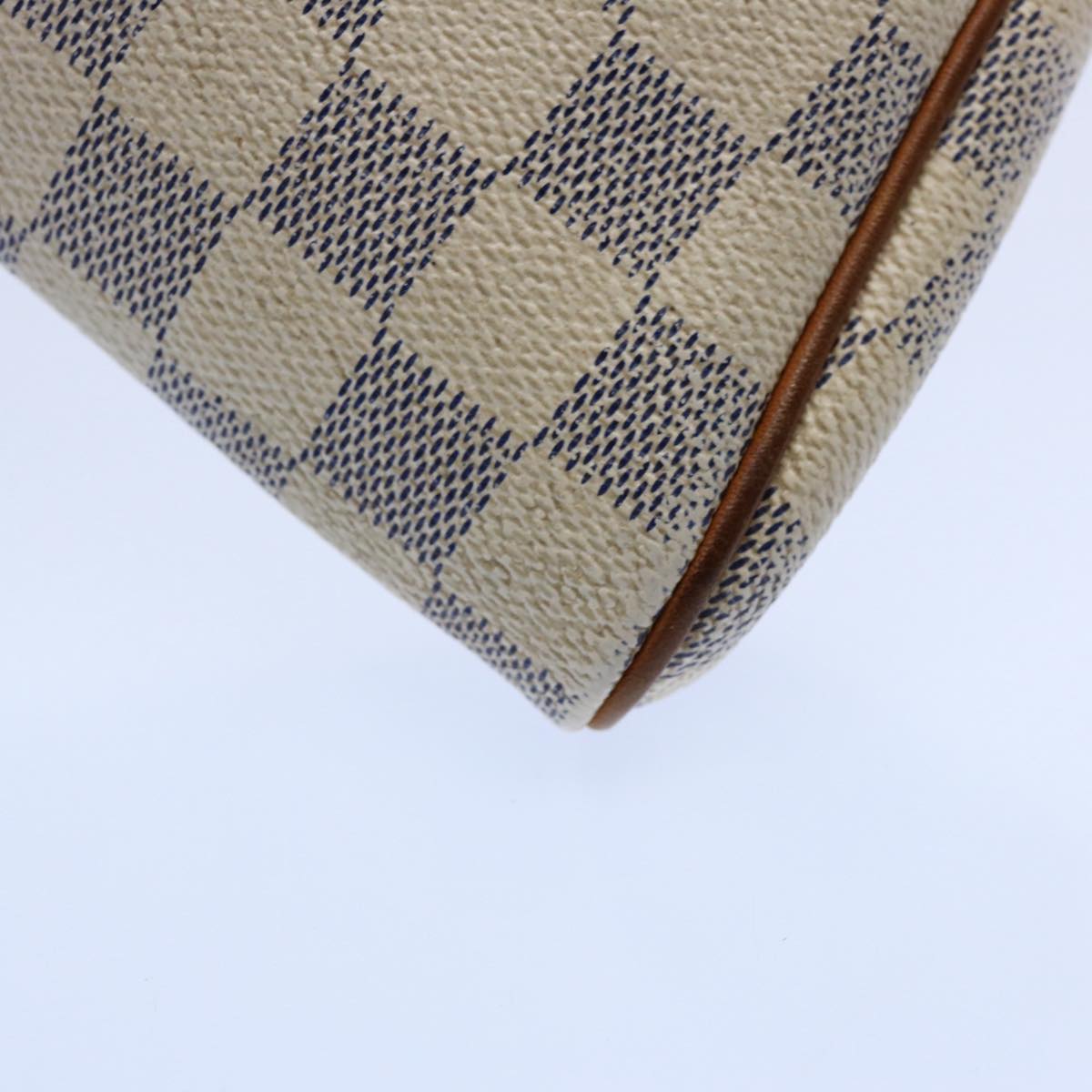 LOUIS VUITTON Damier Azur Eva Shoulder Bag 2way N55214 LV Auth 60203