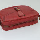 LOUIS VUITTON Epi Jeune Fille Shoulder Bag Red M52157 LV Auth 60225-6