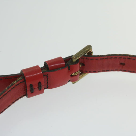 LOUIS VUITTON Epi Jeune Fille Shoulder Bag Red M52157 LV Auth 60225