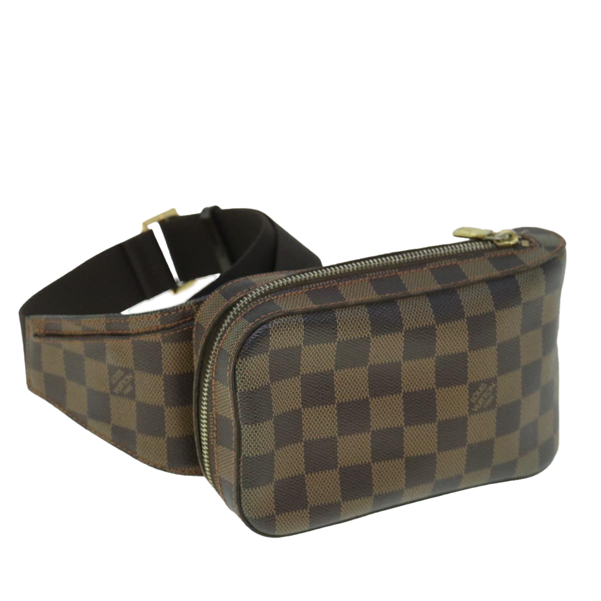 LOUIS VUITTON Damier Ebene Geronimos Shoulder Bag N51994 LV Auth 60227