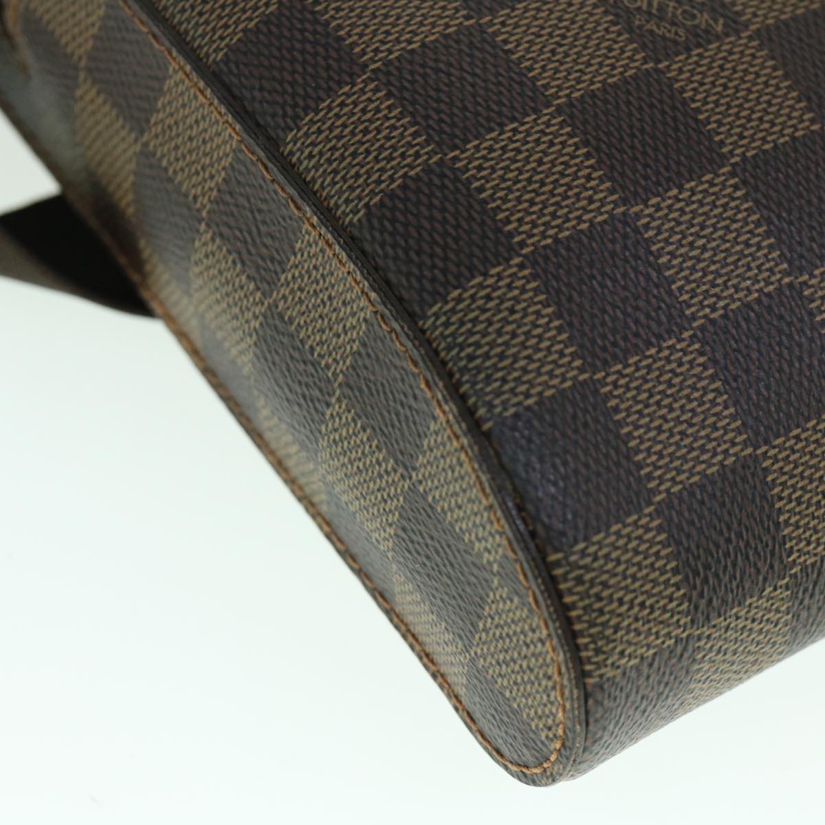 LOUIS VUITTON Damier Ebene Geronimos Shoulder Bag N51994 LV Auth 60227