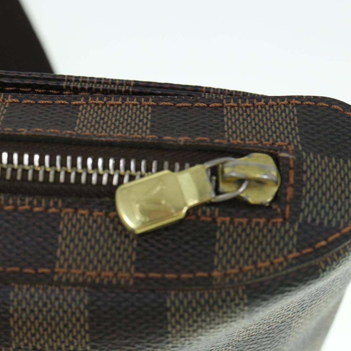 LOUIS VUITTON Damier Ebene Geronimos Shoulder Bag N51994 LV Auth 60227