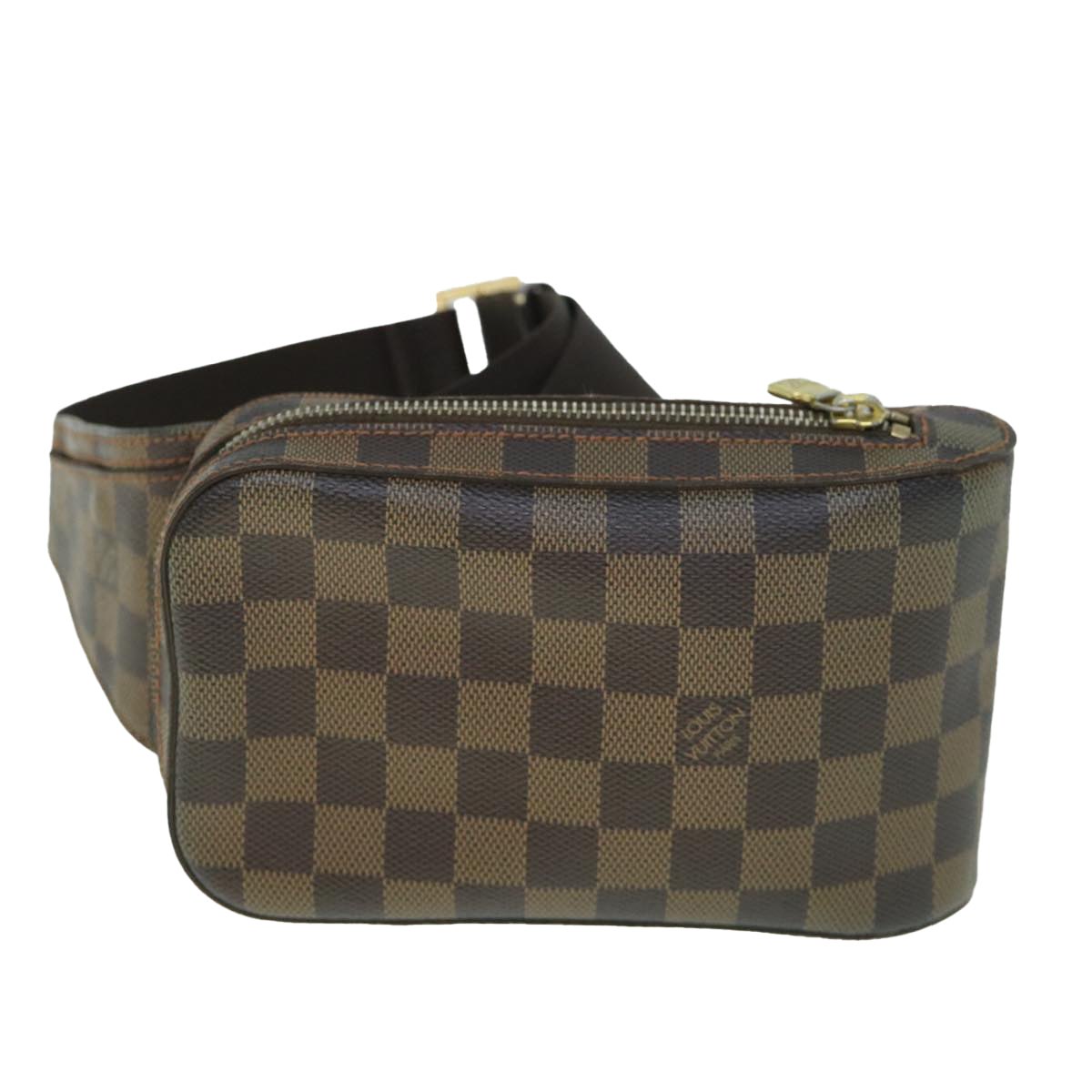 LOUIS VUITTON Damier Ebene Geronimos Shoulder Bag N51994 LV Auth 60227