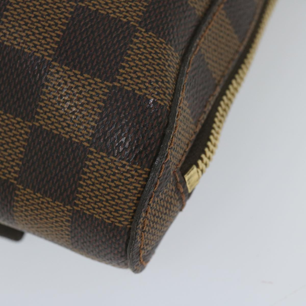 LOUIS VUITTON Damier Ebene Geronimos Shoulder Bag N51994 LV Auth 60228A