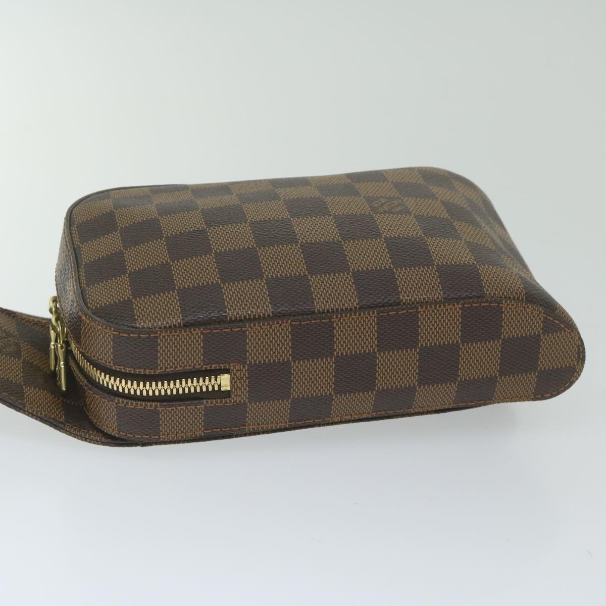 LOUIS VUITTON Damier Ebene Geronimos Shoulder Bag N51994 LV Auth 60228A