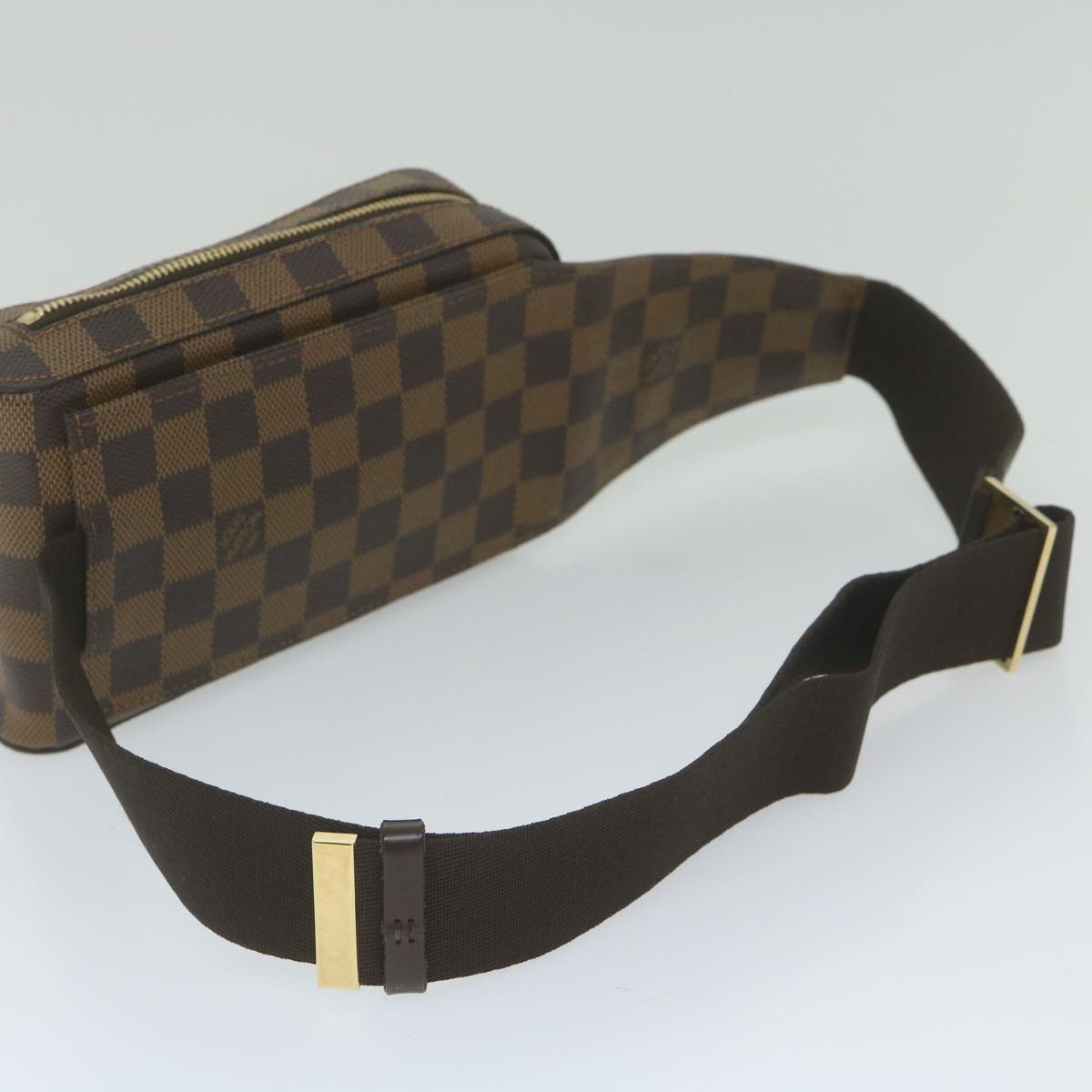 LOUIS VUITTON Damier Ebene Geronimos Shoulder Bag N51994 LV Auth 60228A