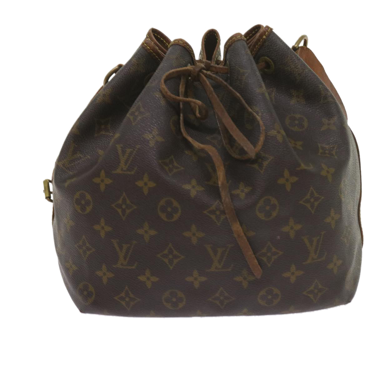 LOUIS VUITTON Monogram Petit Noe Shoulder Bag M42226 LV Auth 60241