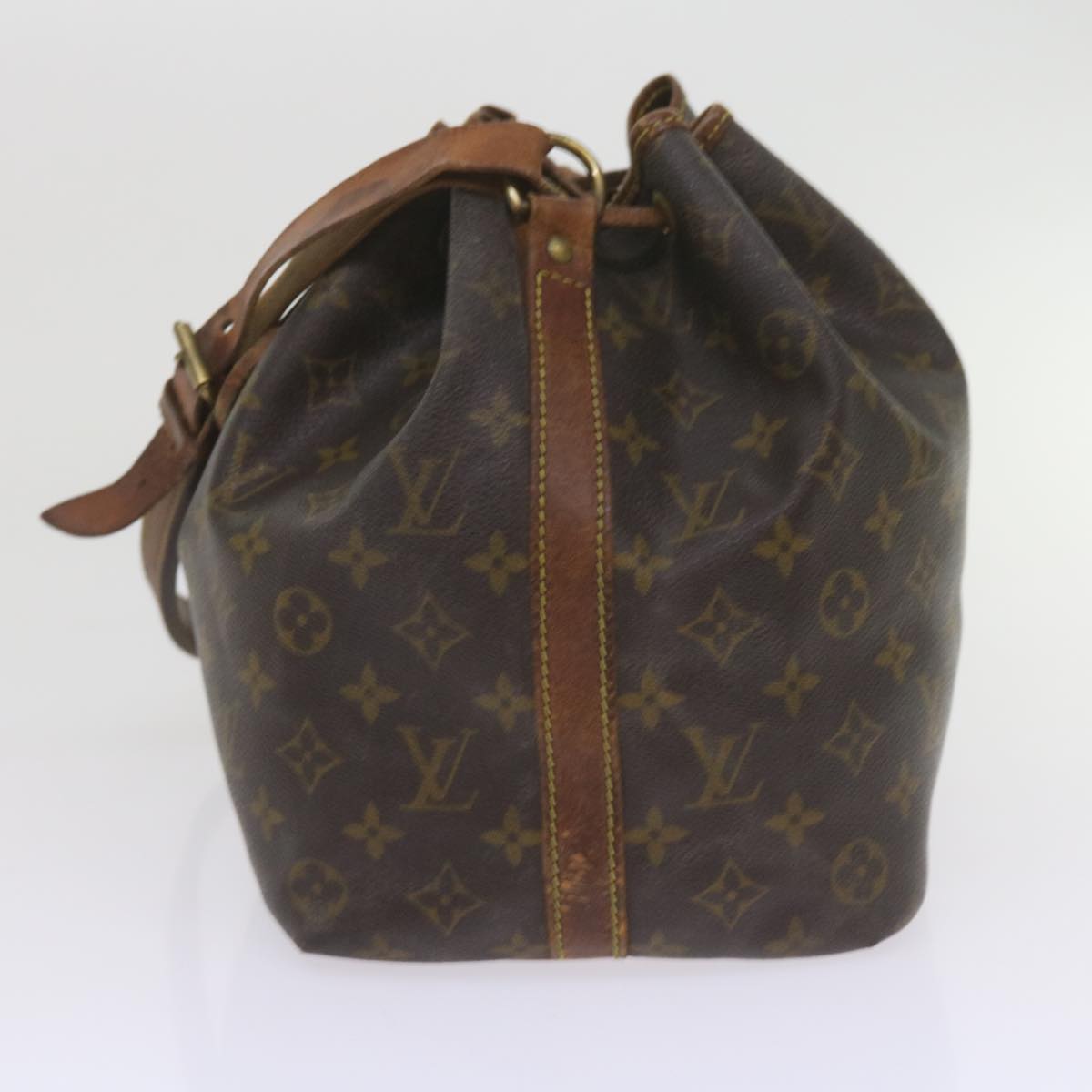 LOUIS VUITTON Monogram Petit Noe Shoulder Bag M42226 LV Auth 60241