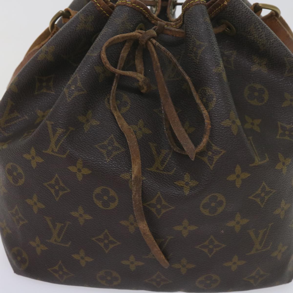 LOUIS VUITTON Monogram Petit Noe Shoulder Bag M42226 LV Auth 60241