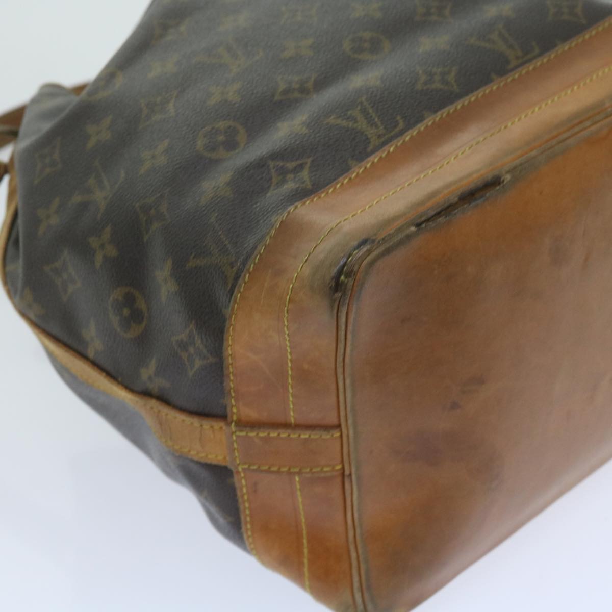 LOUIS VUITTON Monogram Noe Shoulder Bag M42224 LV Auth 60242