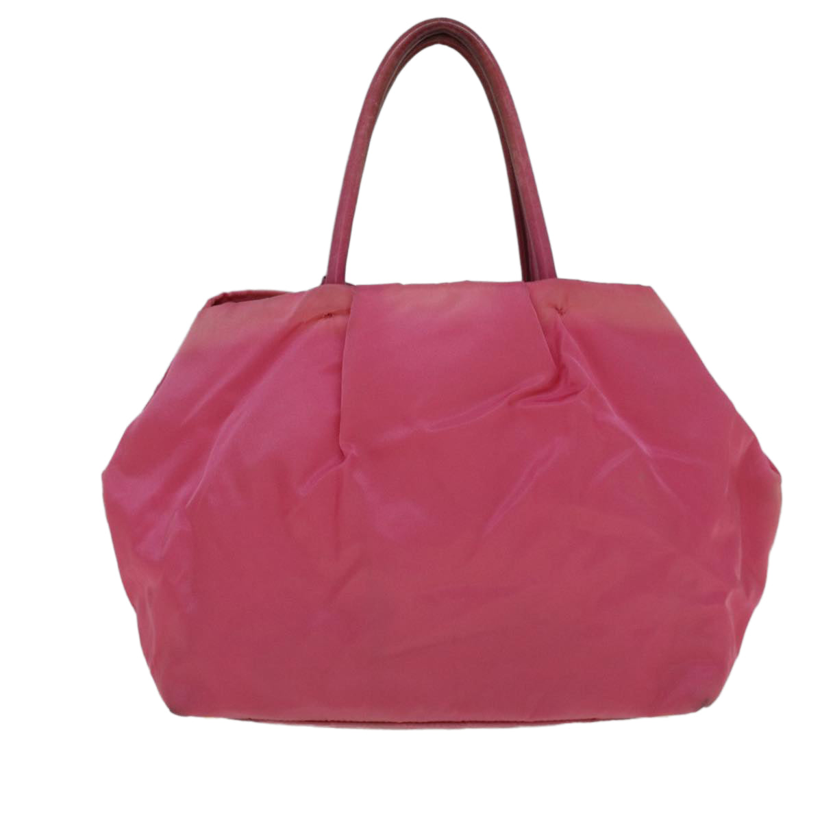 PRADA Hand Bag Nylon Pink Auth 60248 - 0