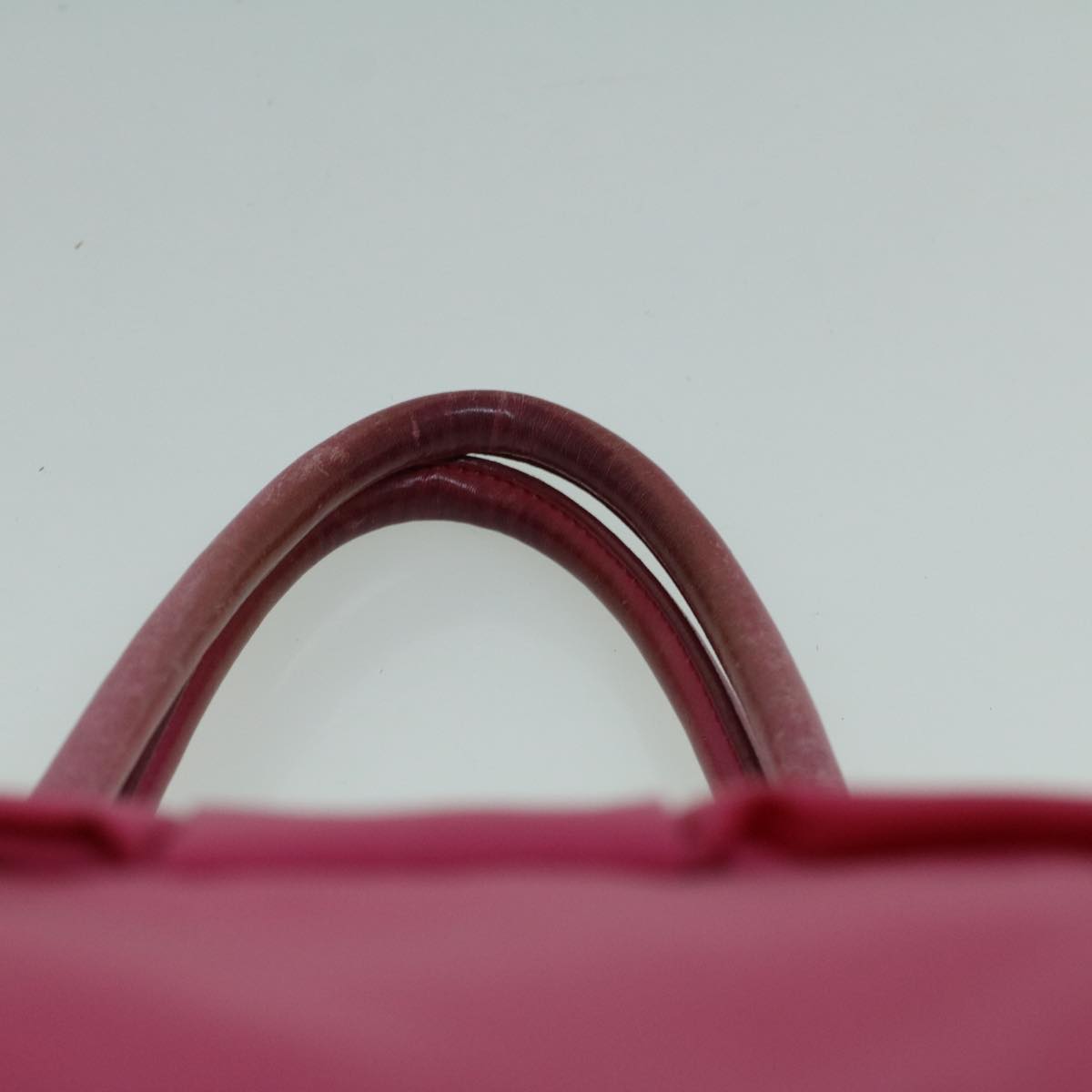 PRADA Hand Bag Nylon Pink Auth 60248