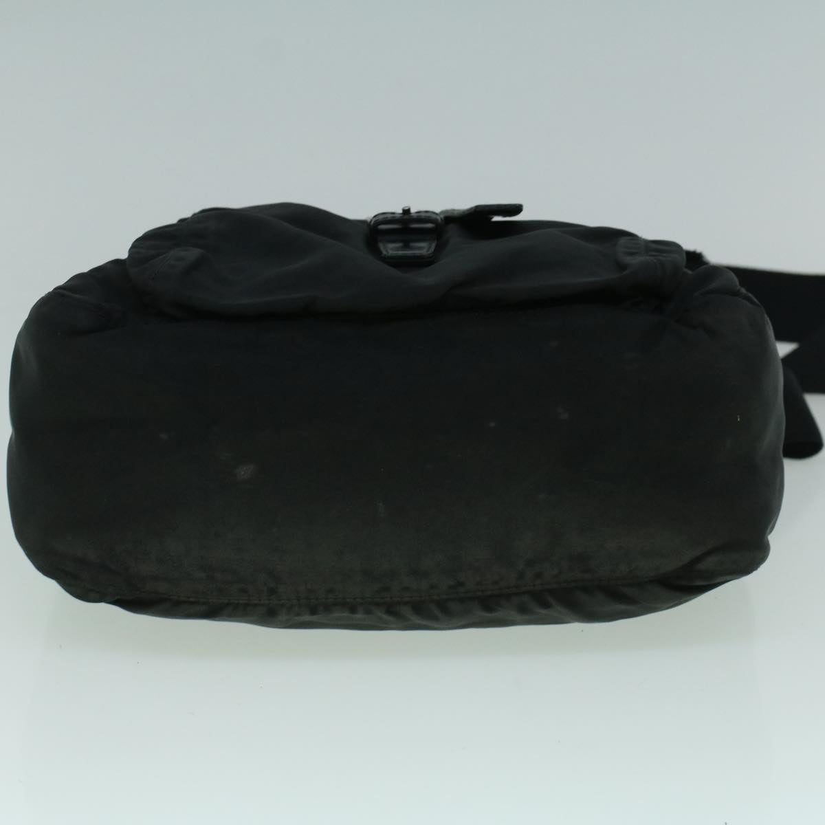 PRADA Shoulder Bag Nylon Black Auth 60249