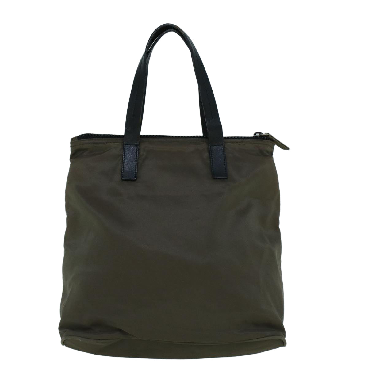 PRADA Hand Bag Nylon Brown Auth 60251 - 0
