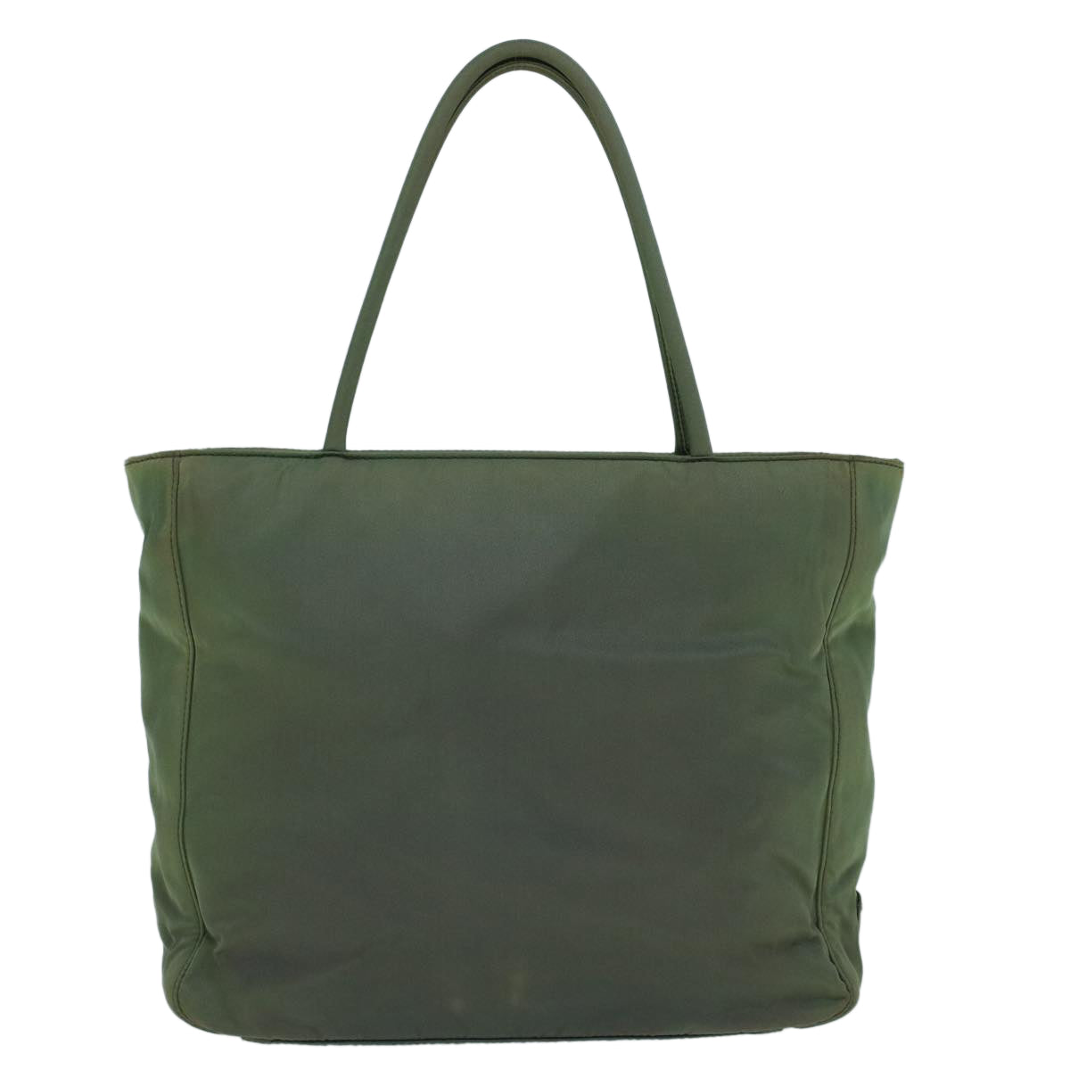 PRADA Hand Bag Nylon Khaki Auth 60252 - 0