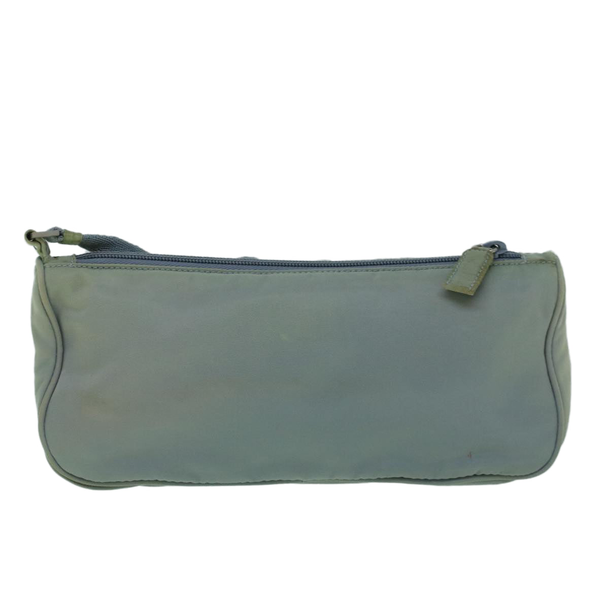 PRADA Accessory Pouch Nylon Light Blue Auth 60253 - 0