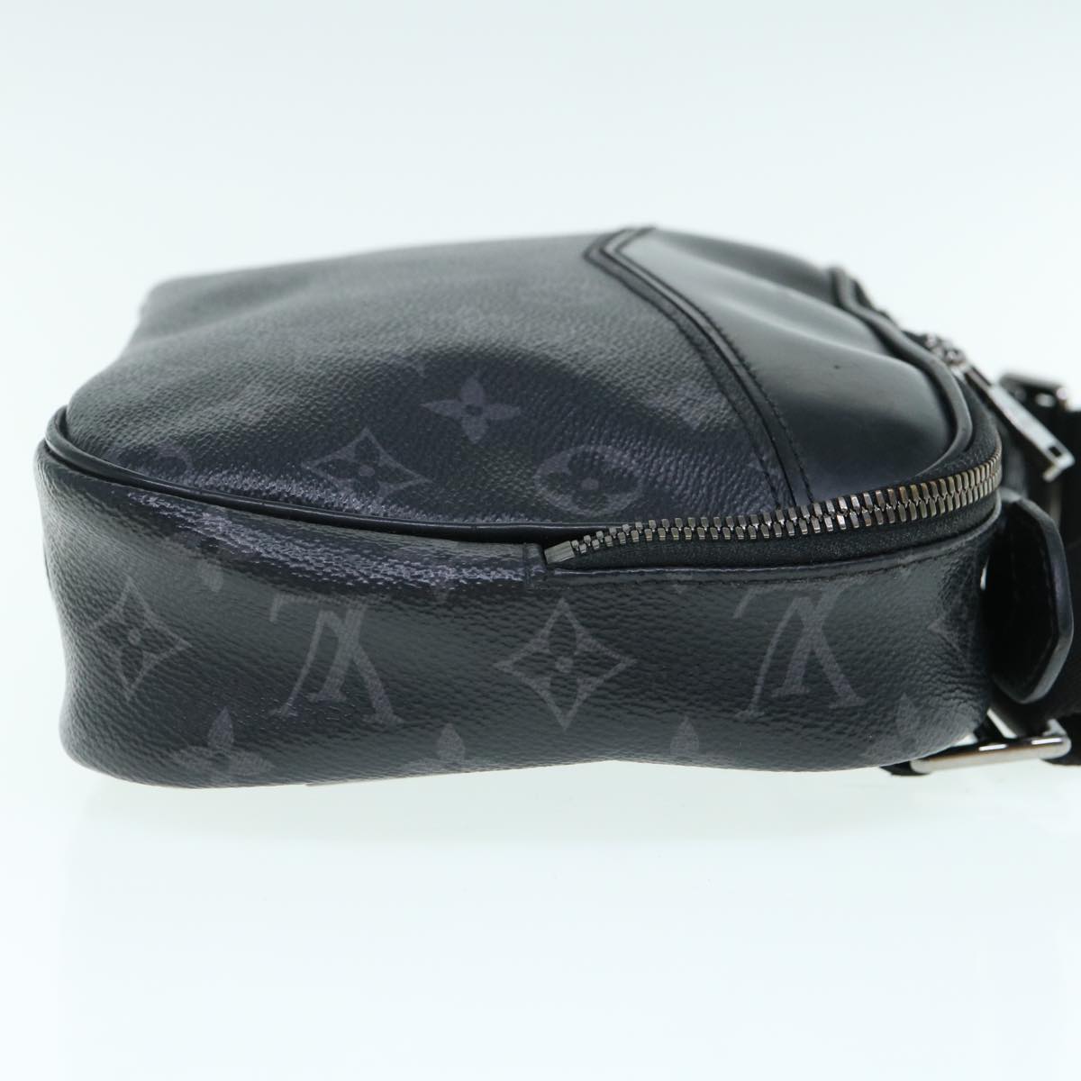 LOUIS VUITTON Monogram Eclipse Bum Bag Shoulder Bag M42906 LV Auth 60313