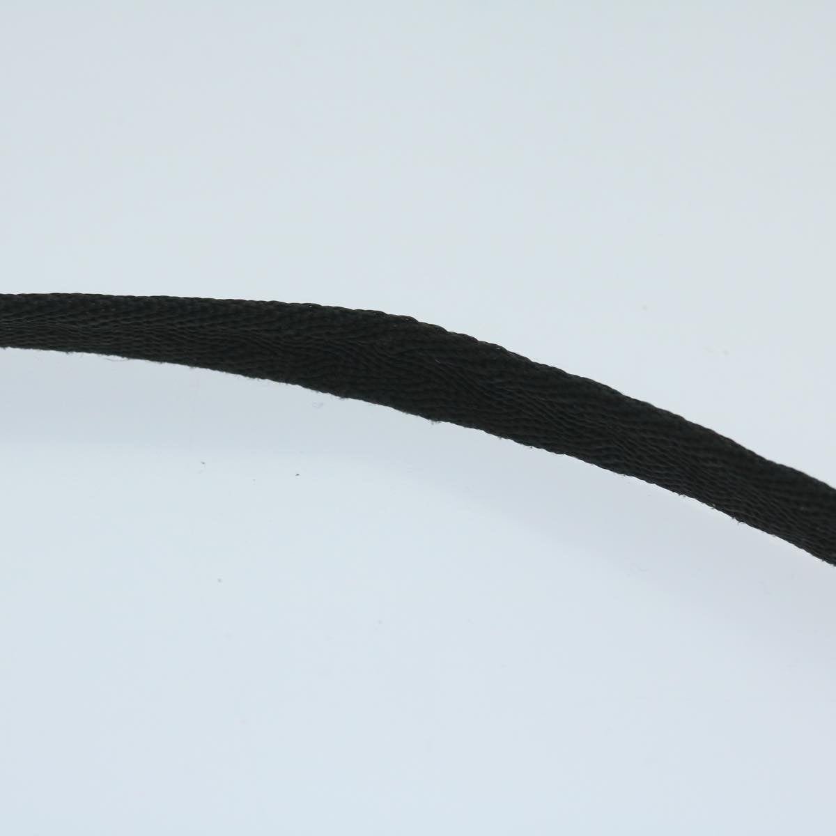 PRADA Accessory Pouch Nylon Black Auth 60328