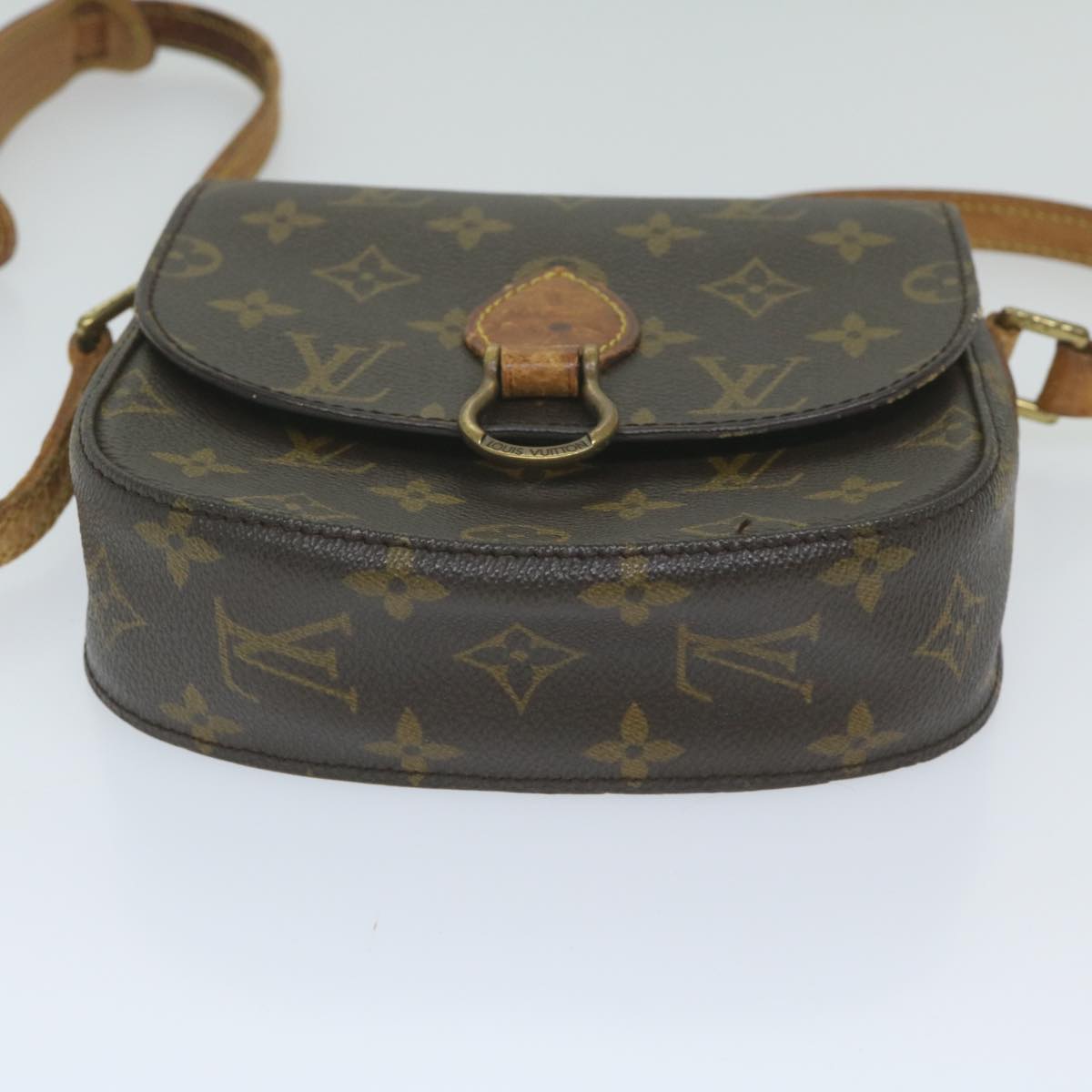 LOUIS VUITTON Monogram Saint Cloud PM Shoulder Bag M51244 LV Auth 60336