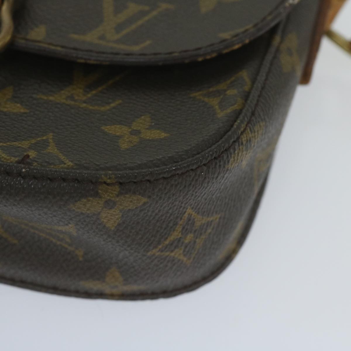 LOUIS VUITTON Monogram Saint Cloud PM Shoulder Bag M51244 LV Auth 60336