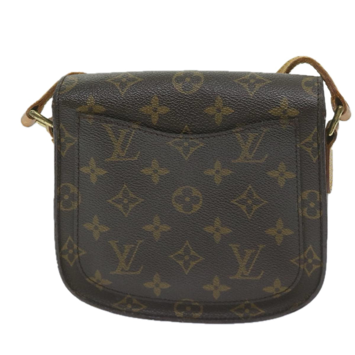 LOUIS VUITTON Monogram Saint Cloud PM Shoulder Bag M51244 LV Auth 60336 - 0