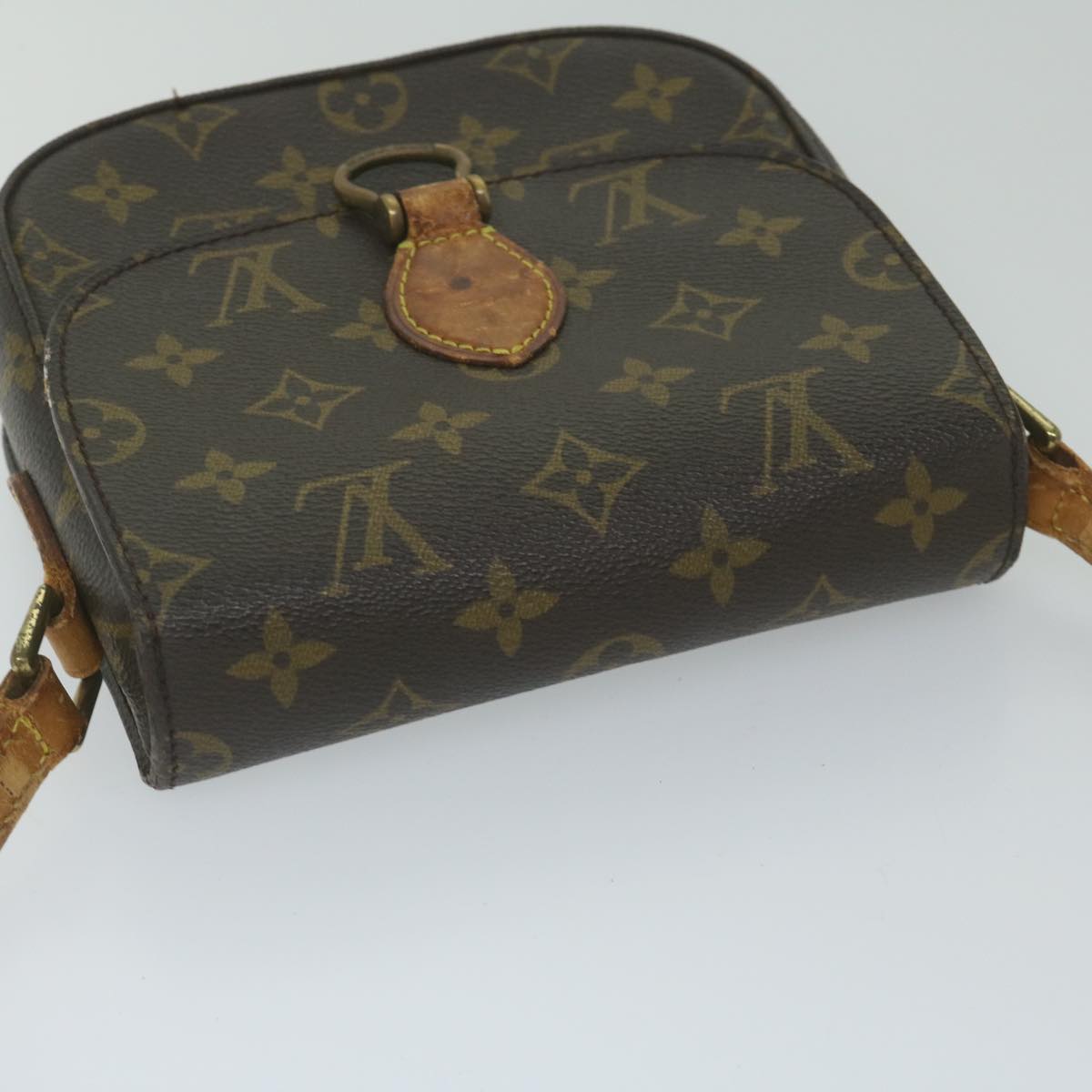 LOUIS VUITTON Monogram Saint Cloud PM Shoulder Bag M51244 LV Auth 60336