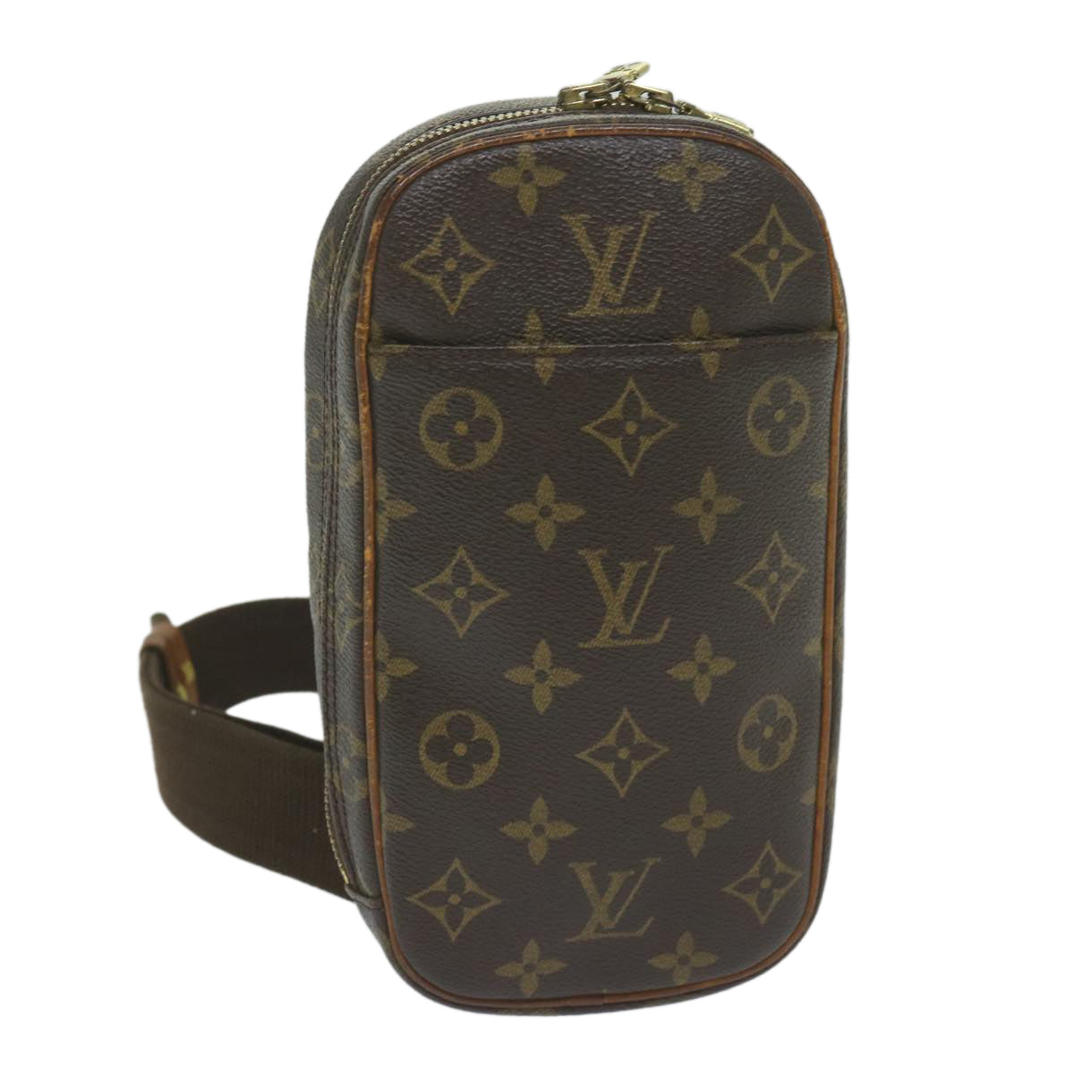 LOUIS VUITTON Monogram Pochette Gange Shoulder Bag M51870 LV Auth 60344