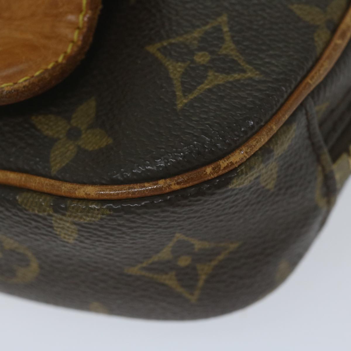 LOUIS VUITTON Monogram Pochette Gange Shoulder Bag M51870 LV Auth 60344