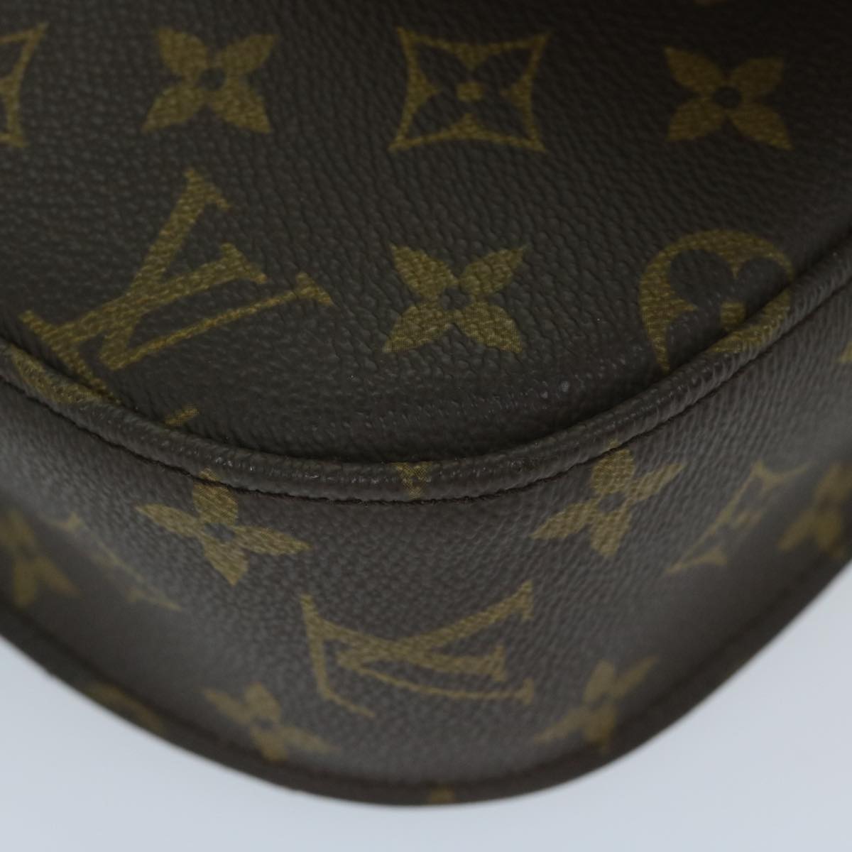 LOUIS VUITTON Monogram Saint Cloud GM Shoulder Bag M51242 LV Auth 60348