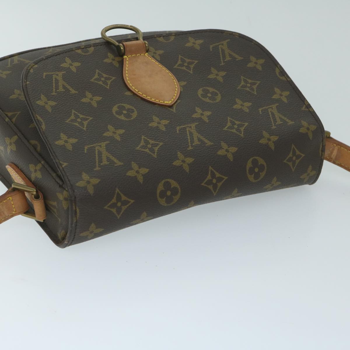 LOUIS VUITTON Monogram Saint Cloud GM Shoulder Bag M51242 LV Auth 60348