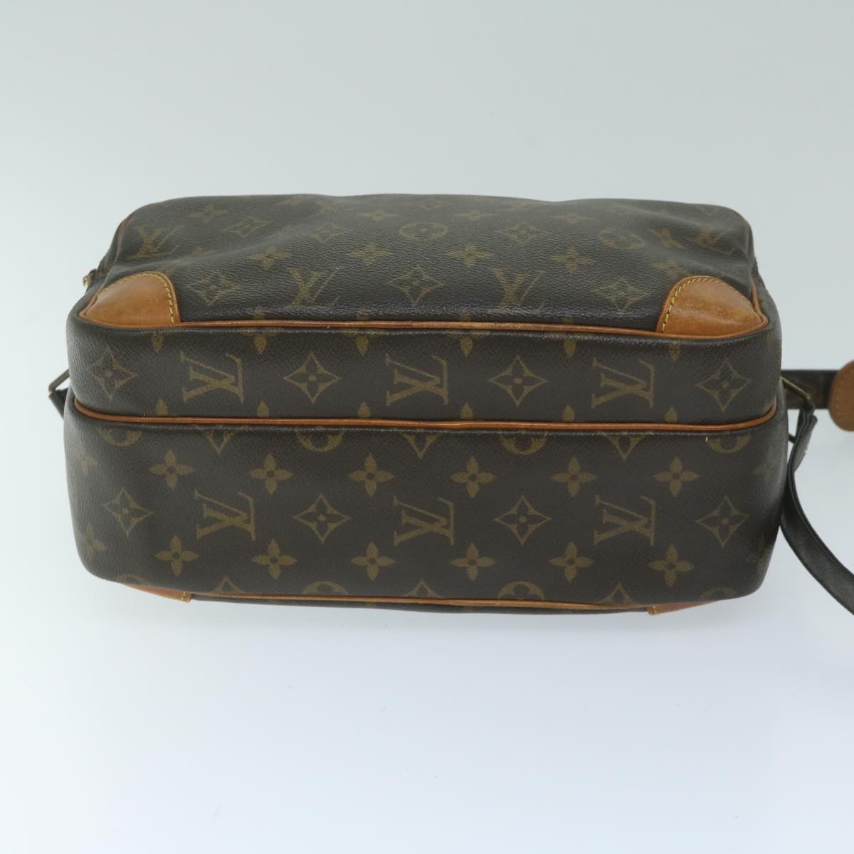 LOUIS VUITTON Monogram Nile Shoulder Bag M45244 LV Auth 60377