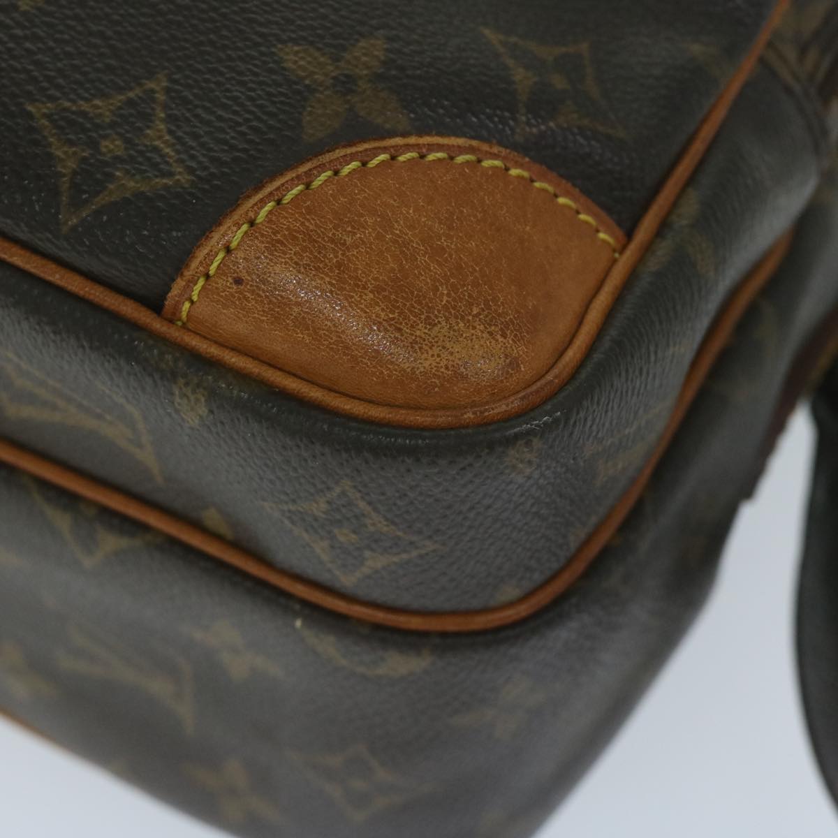 LOUIS VUITTON Monogram Nile Shoulder Bag M45244 LV Auth 60377