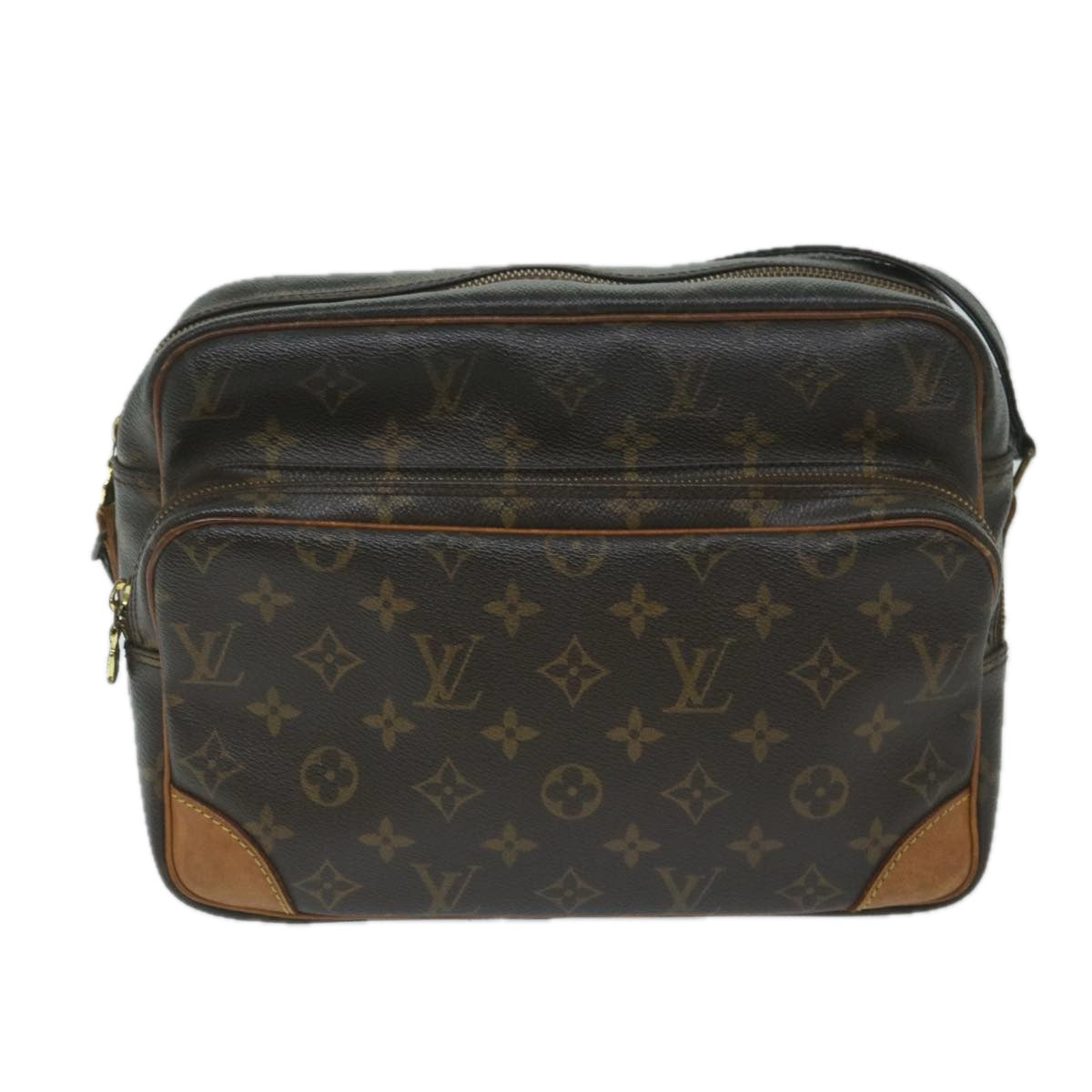 LOUIS VUITTON Monogram Nile Shoulder Bag M45244 LV Auth 60377