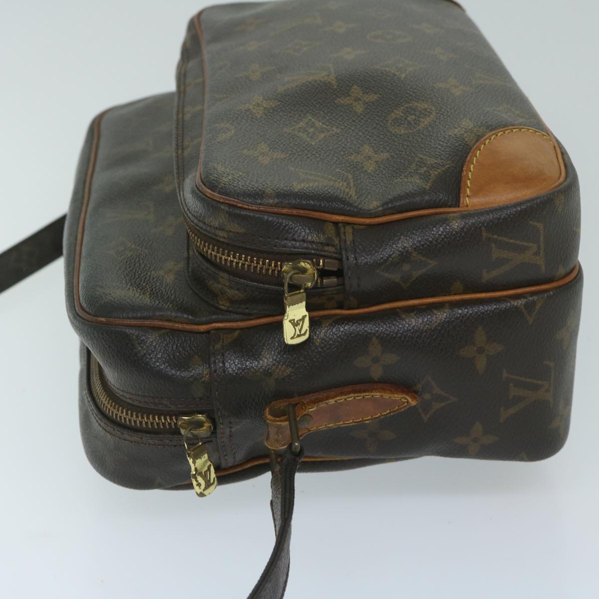 LOUIS VUITTON Monogram Nile Shoulder Bag M45244 LV Auth 60377