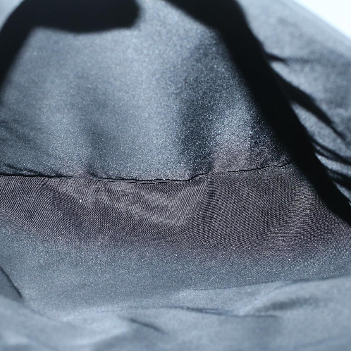 PRADA Tote Bag Nylon Black Auth 60403