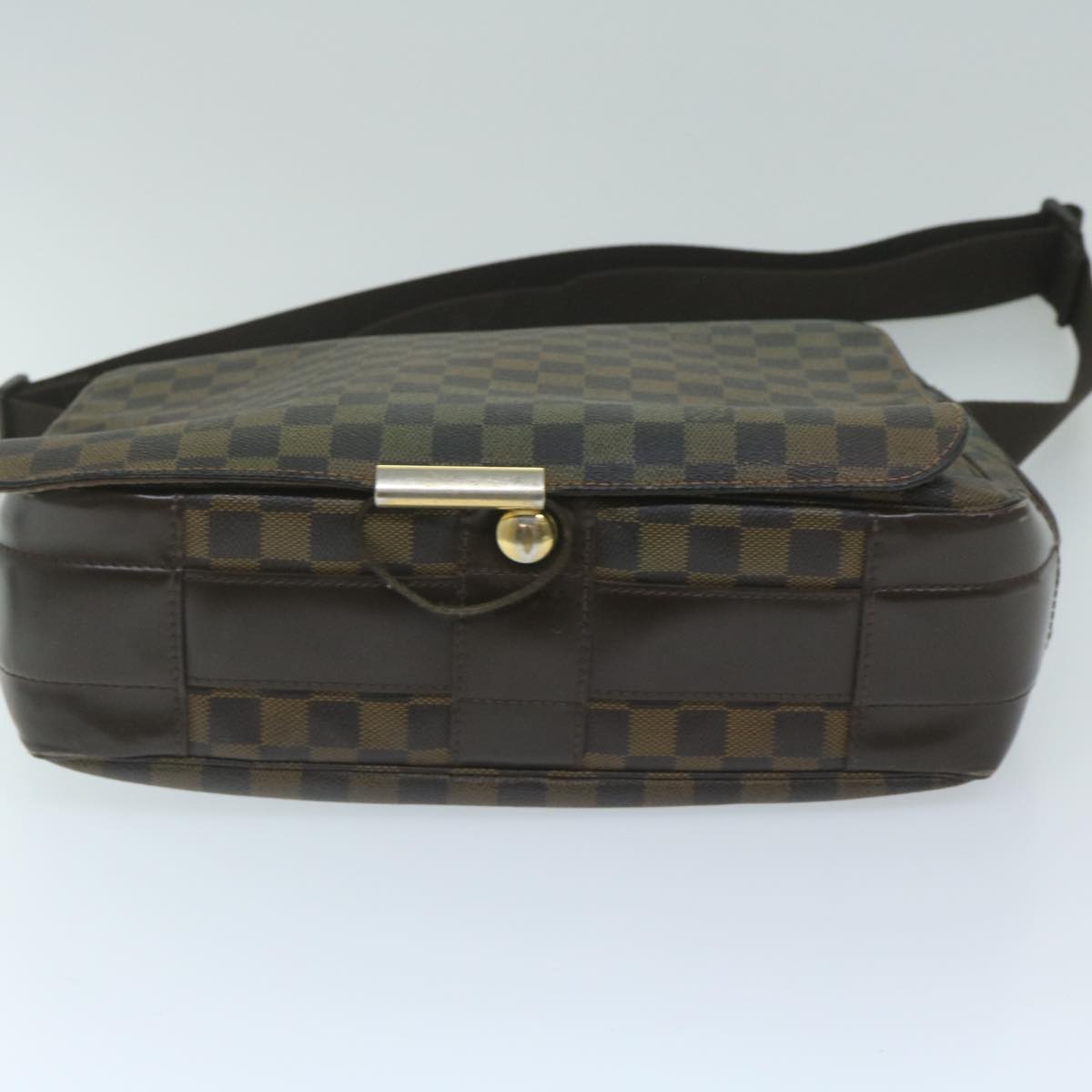 LOUIS VUITTON Damier Ebene Bastille Shoulder Bag N45258 LV Auth 60408